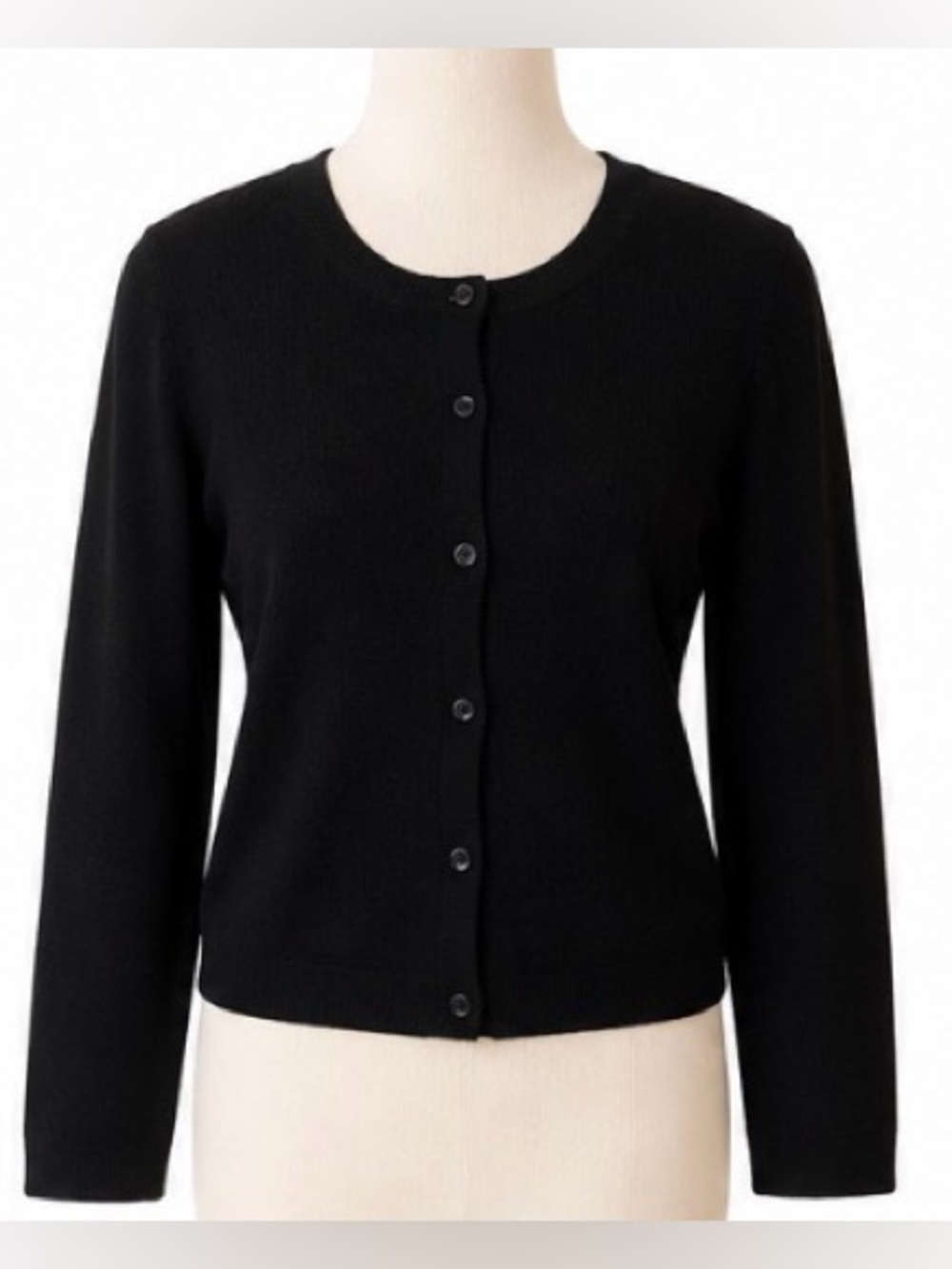 🆕 [Dorothee Schumacher] Black Knit Cardigan Sweater – Size 3 (Medium)